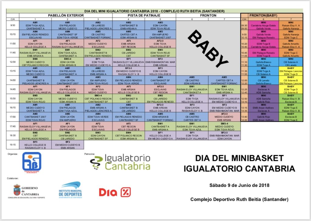 Calendario Día del Mini 2018