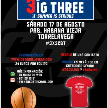 ¡Abiertas las inscripciones al 3×3 Ciudad de Torrelavega #3x3CBT!
